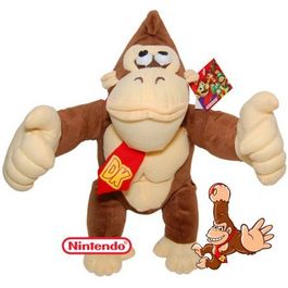 Donkey Kong Peluche 27 cm